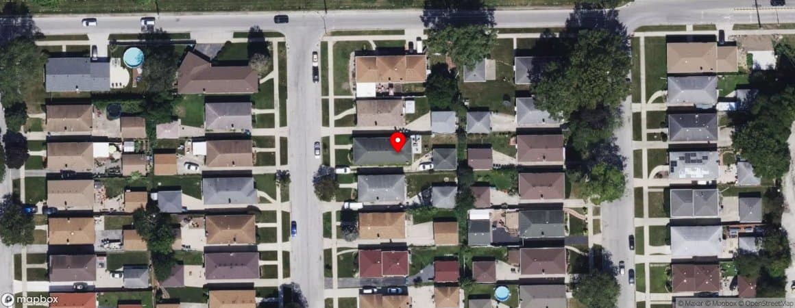 House image located at Evergreen Park, Illinois, 60805